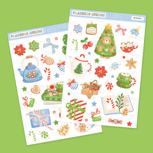 Cozy Xmas Decorative Stickers