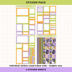 Halloween Sleepover Sticker Pack
