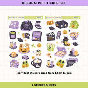Halloween Sleepover Decorative Stickers