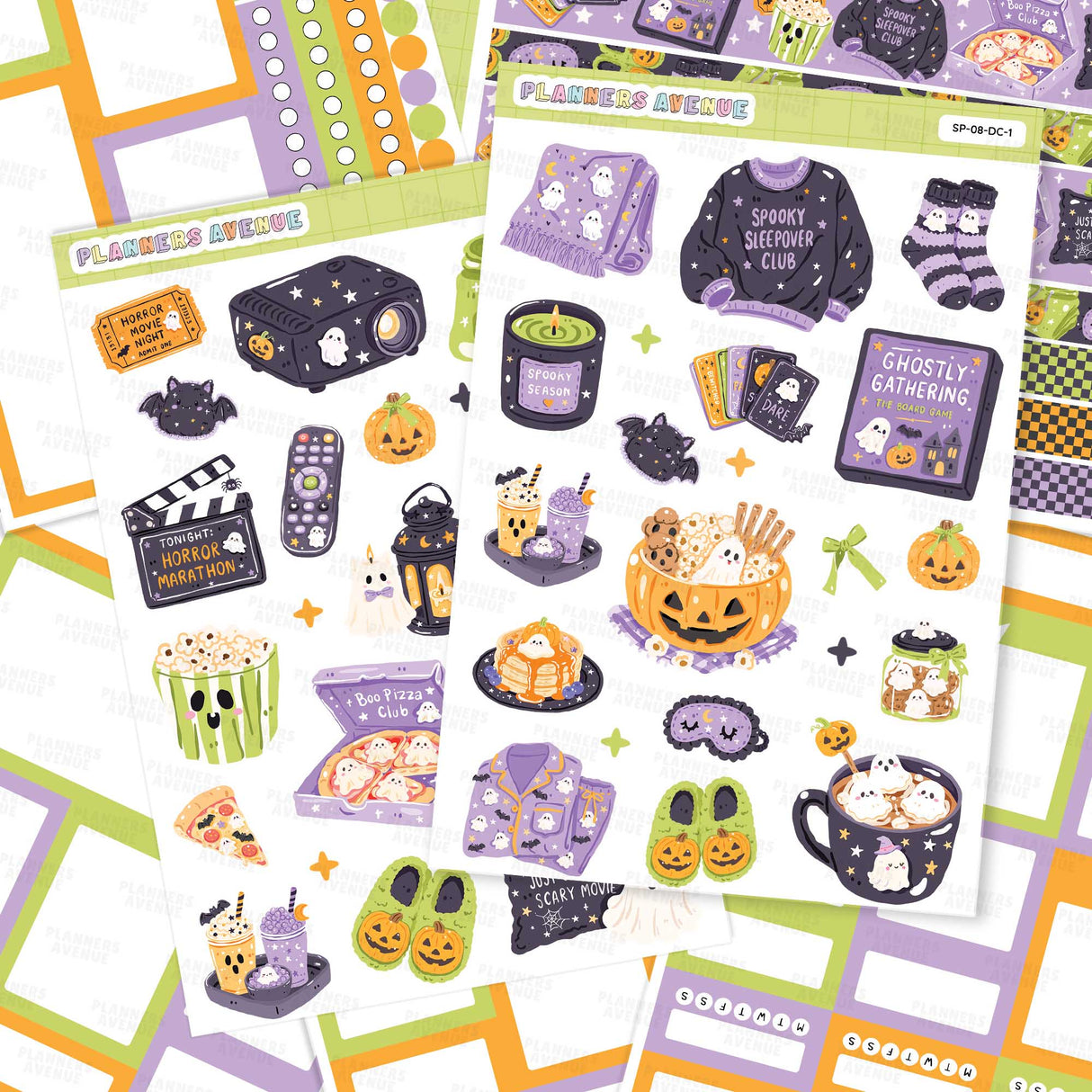 Halloween Sleepover Sticker Pack