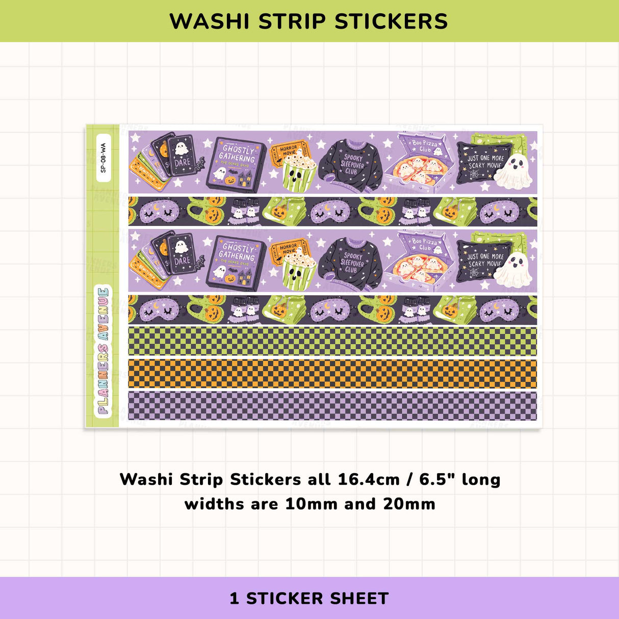 Halloween Sleepover Sticker Pack
