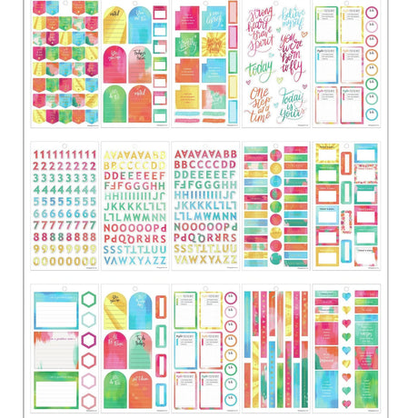 Happy Planner Happy Life Sticker Book Value Pack