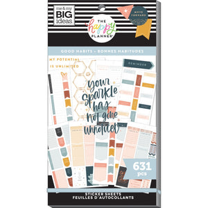 Happy Planner Good Habits Sticker Book Value Pack