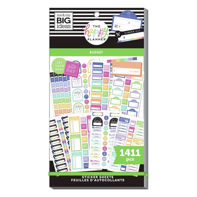 Happy Planner Budget Sticker Book Value Pack