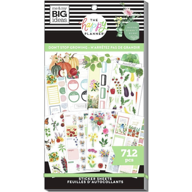 Happy Planner Dont Stop Growing Sticker Book Value Pack