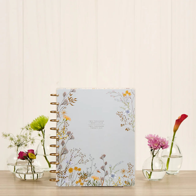 Happy Planner Spring Fields Big 18-Month Dated 2025-2026 - Vertical
