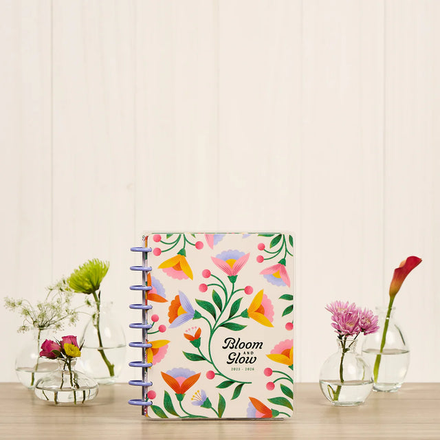 Happy Planner Bloom & Glow Classic 18-Month Dated 2025-2026 - Checklist