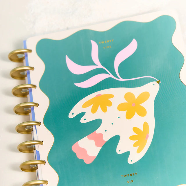 Happy Planner In The Moment Classic 18-Month Dated 2025-2026 - Horizontal