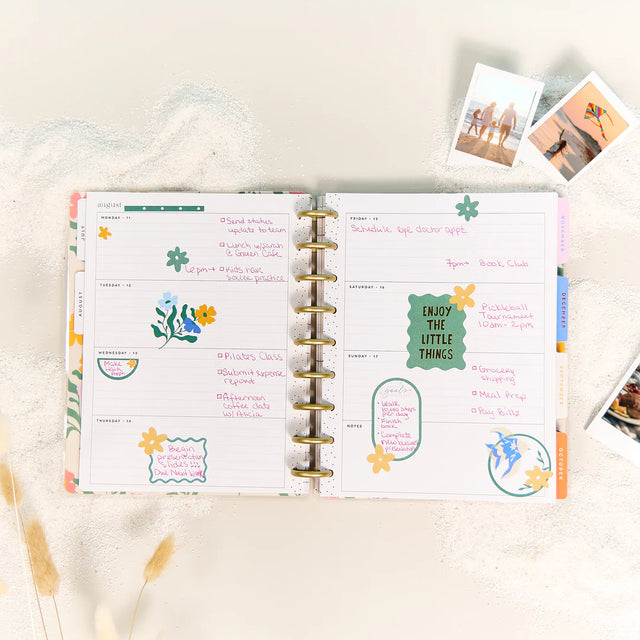 Happy Planner In The Moment Classic 18-Month Dated 2025-2026 - Horizontal