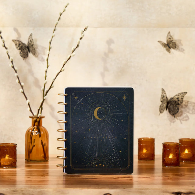Happy Planner Starcrossed Classic 18-Month Dated 2025-2026 - Vertical