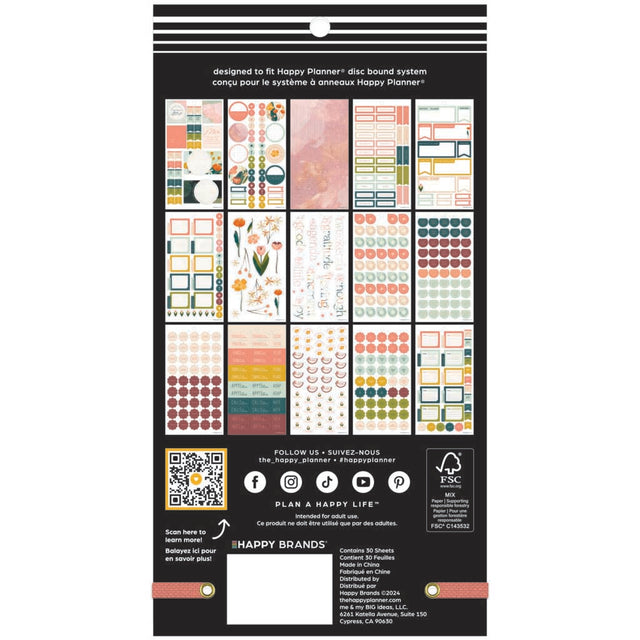 Happy Planner Parenting Classic Sticker Book - Value Pack