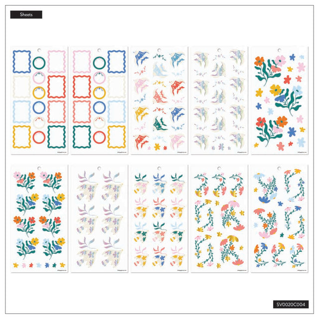 Happy Planner In The Moment Classic Sticker Book - Value Pack