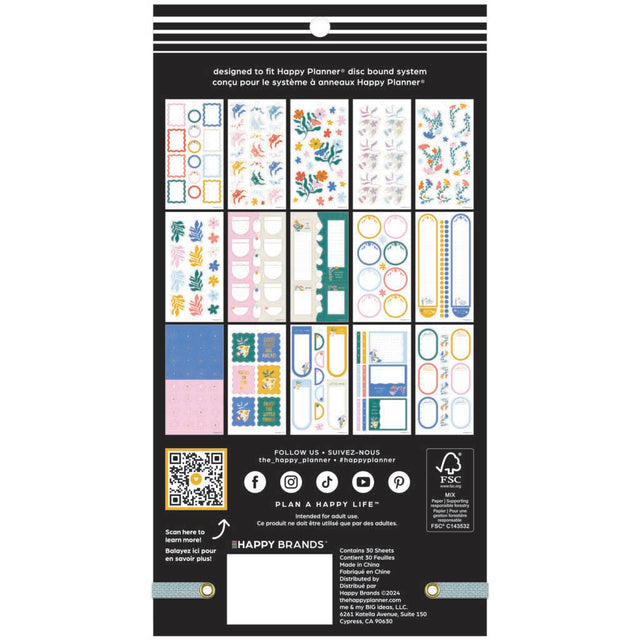 Happy Planner In The Moment Classic Sticker Book - Value Pack