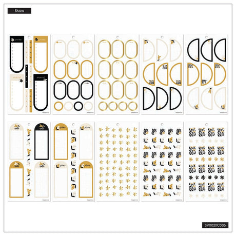 Happy Planner Mod Sketches Classic Sticker Book - Value Pack