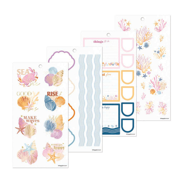 Happy Planner Shell Yeah Classic Sticker Book - Value Pack