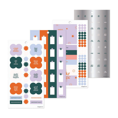 Happy Planner Soft Pop Classic Sticker Book - Value Pack