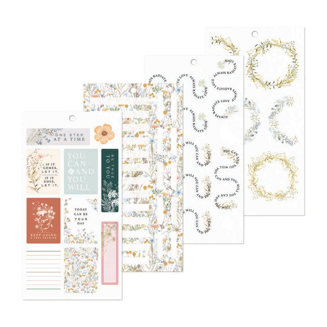 Happy Planner Spring Fields Classic Sticker Book - Value Pack