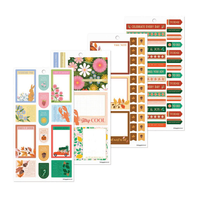 Happy Planner Whimsical Seasons Classic Sticker Book - Value Pack