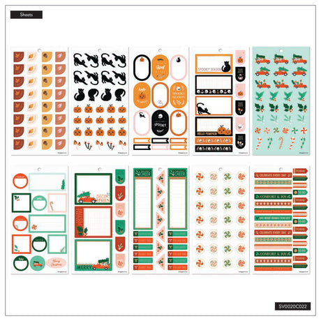 Happy Planner Whimsical Seasons Classic Sticker Book - Value Pack