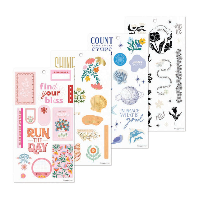 Happy Planner Color Coordinate Classic Sticker Book - Value Pack