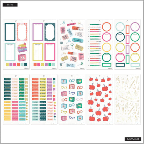 Happy Planner Pawsitive Teacher Big Sticker Book