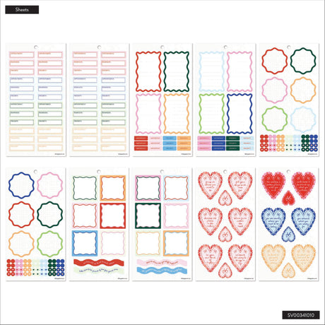 Happy Planner Everyday Coquette Big Sticker Book