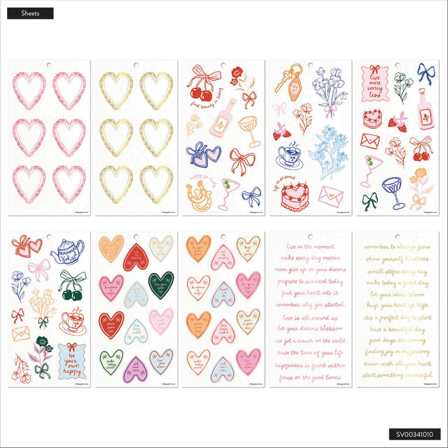 Happy Planner Everyday Coquette Big Sticker Book