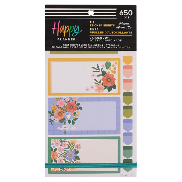 Happy Planner Garden Joy Big Sticker Book