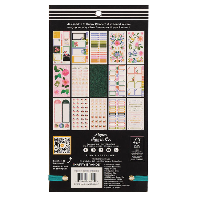 Happy Planner Garden Joy Big Sticker Book