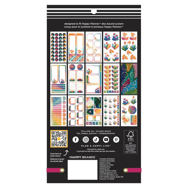 Happy Planner Floral Energy Big Sticker Book