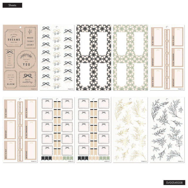 Happy Planner Heritage Charm Classic Sticker Book