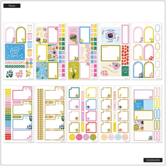 Happy Planner Spring Charm Classic Sticker Book