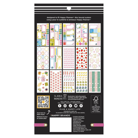 Happy Planner Spring Charm Classic Sticker Book