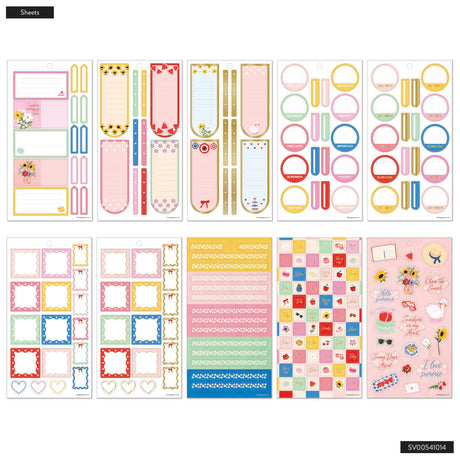 Happy Planner Summer Charm Classic Sticker Book