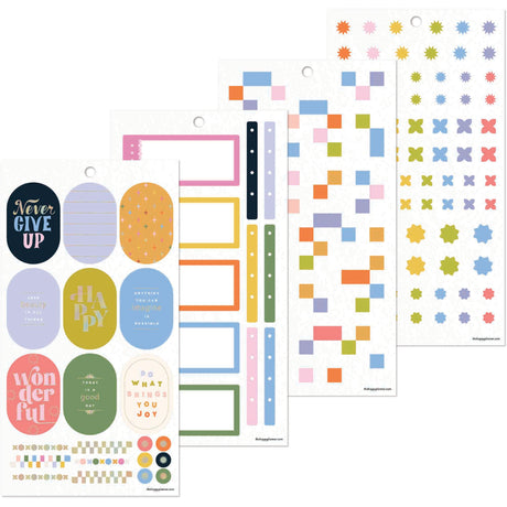 Happy Planner Pop Splash Classic Sticker Book