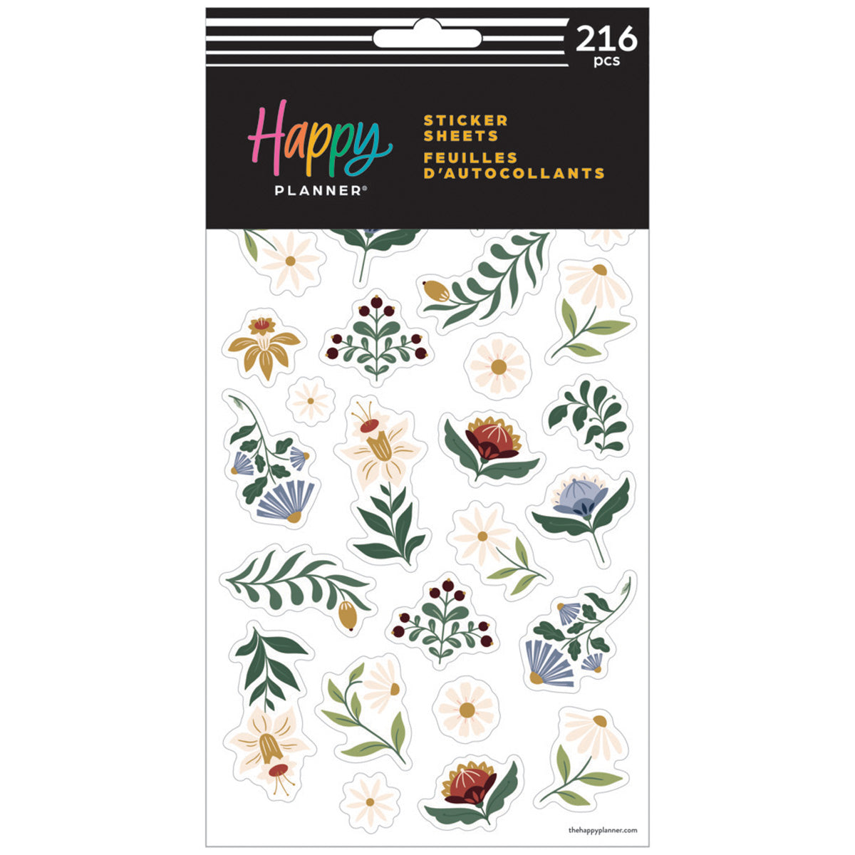 Happy Planner Forest Flowers Sticker Sheets