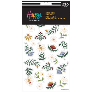 Happy Planner Forest Flowers Sticker Sheets