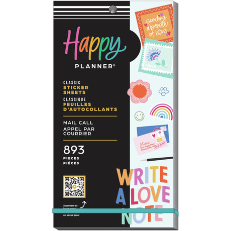 Happy Planner Mail Call Classic Sticker Book Value Pack
