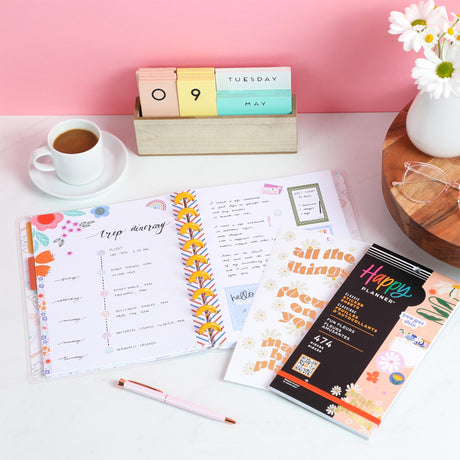 Happy Planner Fun Fleurs Classic Sticker Book Value Pack