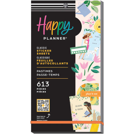 Happy Planner Pastimes Classic Sticker Book Value Pack
