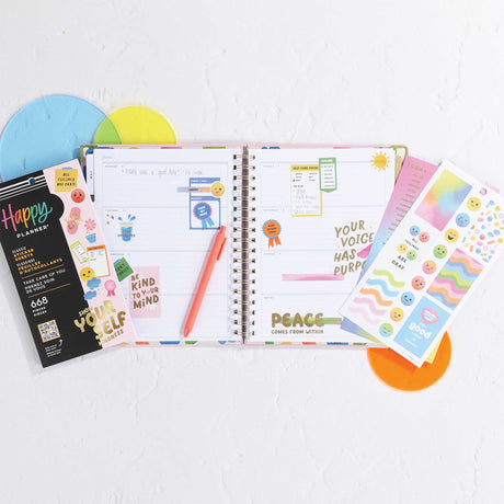 Happy Planner Take Care of You Classic Sticker Book Value Pack