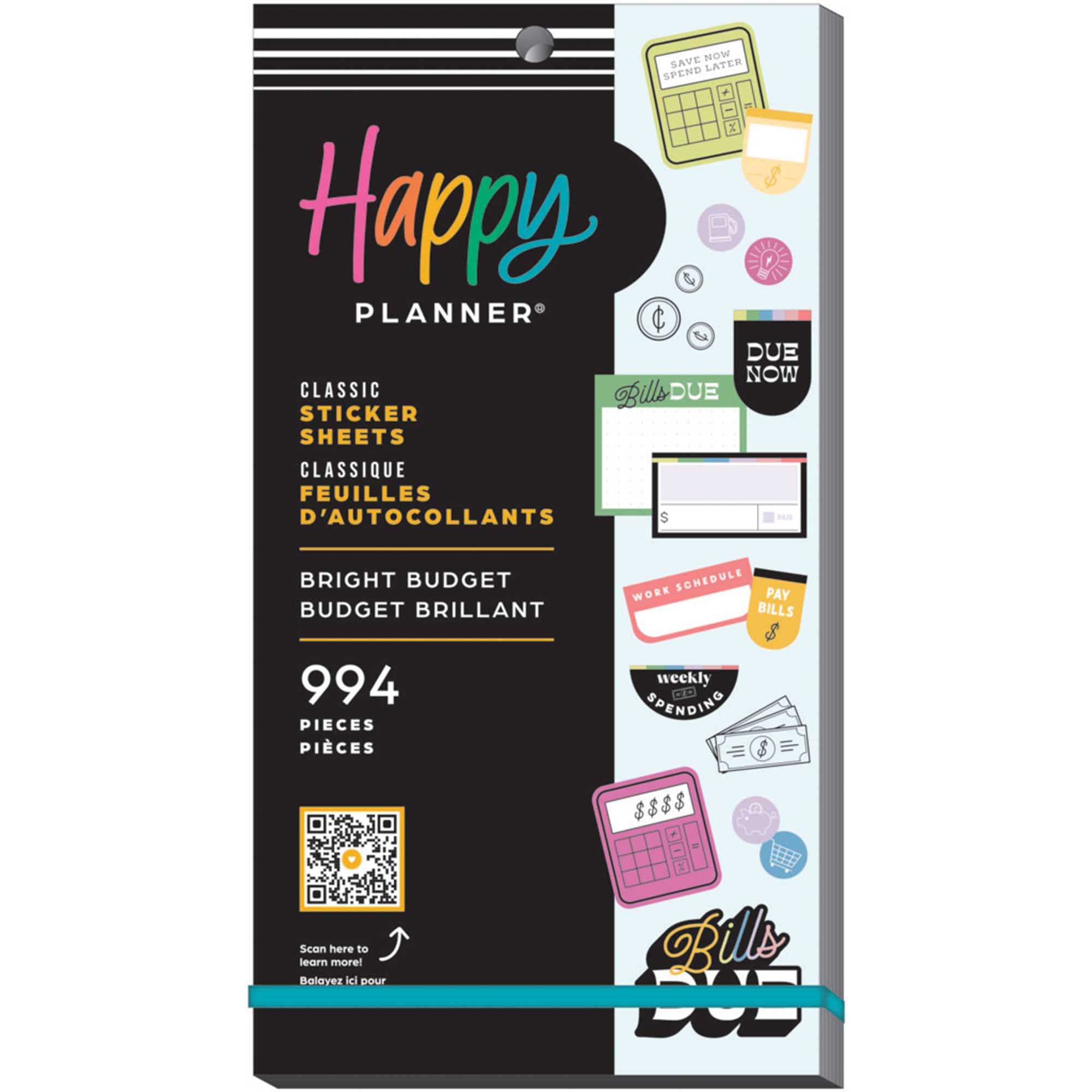 Happy Planner Bright Budget Classic Sticker Book Value Pack happy-planner-bright-budget-classic-sticker-book-value-pack