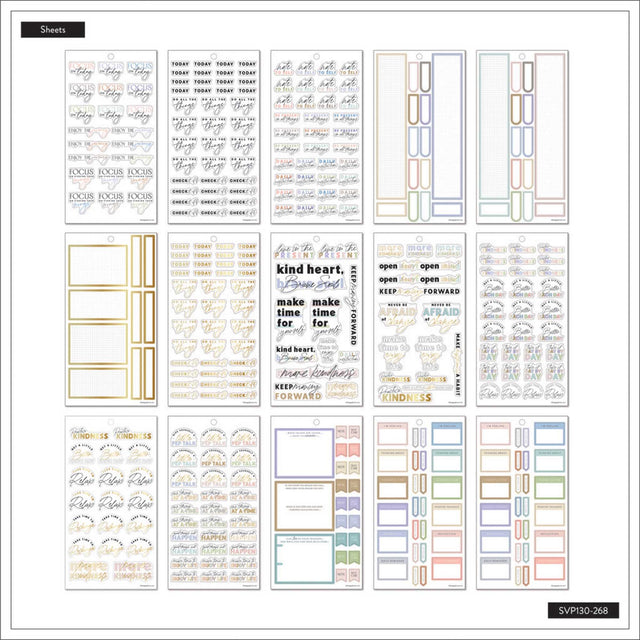 Happy Planner Recovery Classic Sticker Book Value Pack