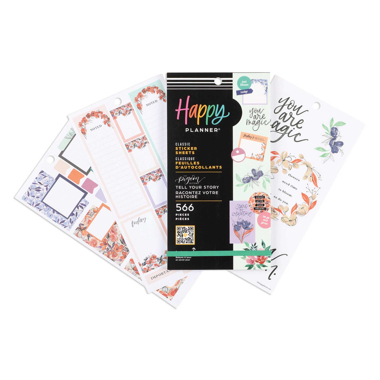 Happy Planner x The Pigeon Letters Tell Your Story Sticker Book Value Pack