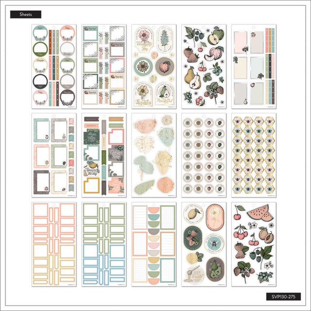 Happy Planner Modern Farmhouse Classic Sticker Book Value Pack