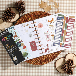 Happy Planner Woodland Seasons Christmas Classic Sticker Book Value Pack
