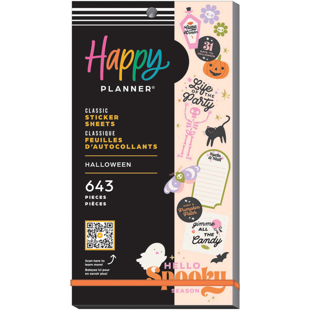 Happy Planner Halloween Classic Sticker Book Value Pack