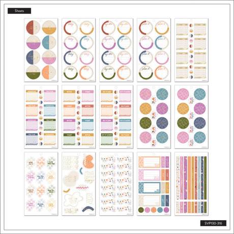 Happy Planner Canyon Modern Classic Sticker Book