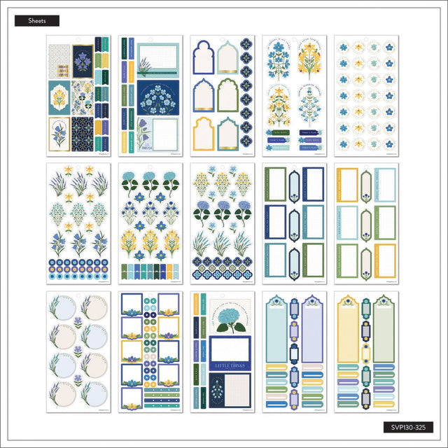 Happy Planner Exotic Borders Classic Sticker Book