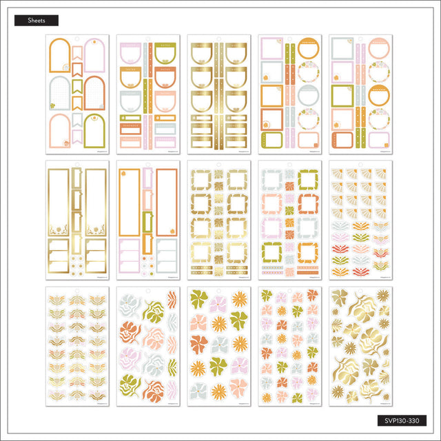 Happy Planner Desert Thistle Classic Sticker Book